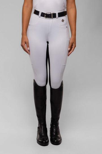Culote Modelador Legging Branco e Preto ppd