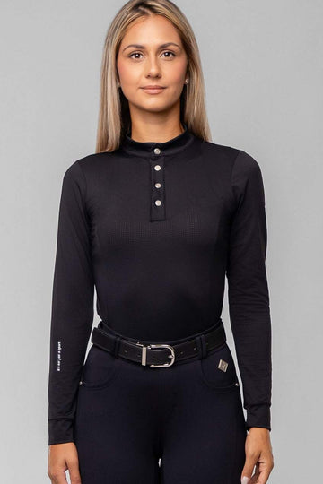 Camisa Hipismo Sun Performance air Blackout