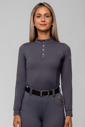 Camisa Hipismo Sun Performance air Tordilho