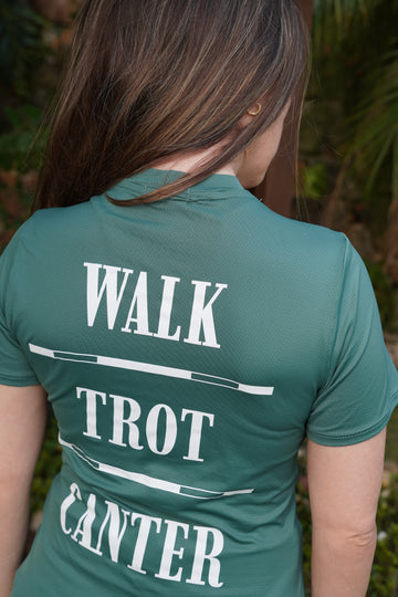 Camiseta Slim UV+ Walk Trot Canter