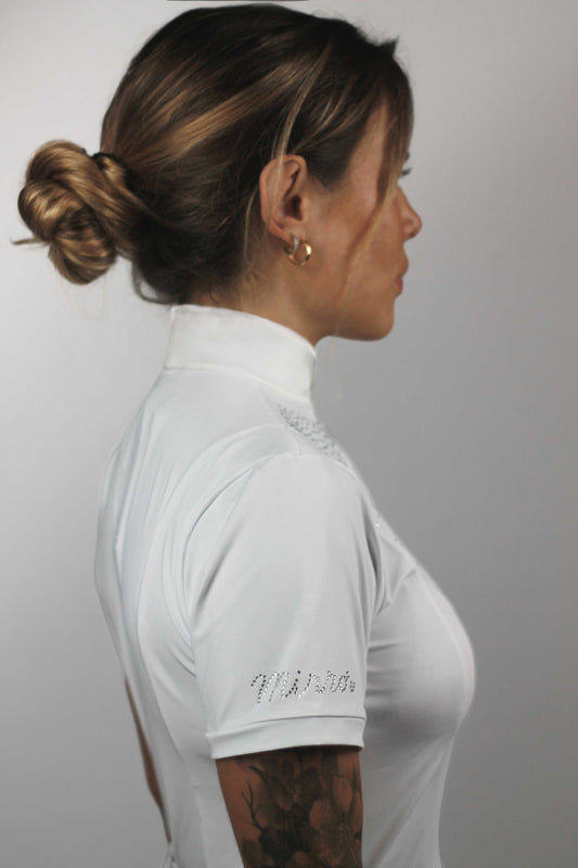 Camisa Hipismo Prova Cascata - Branca