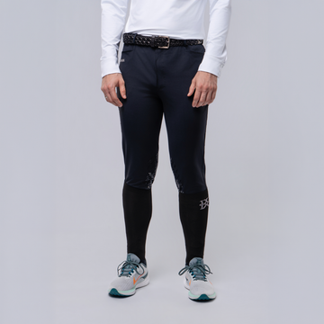 Culote masculino Hipismo Half Preto