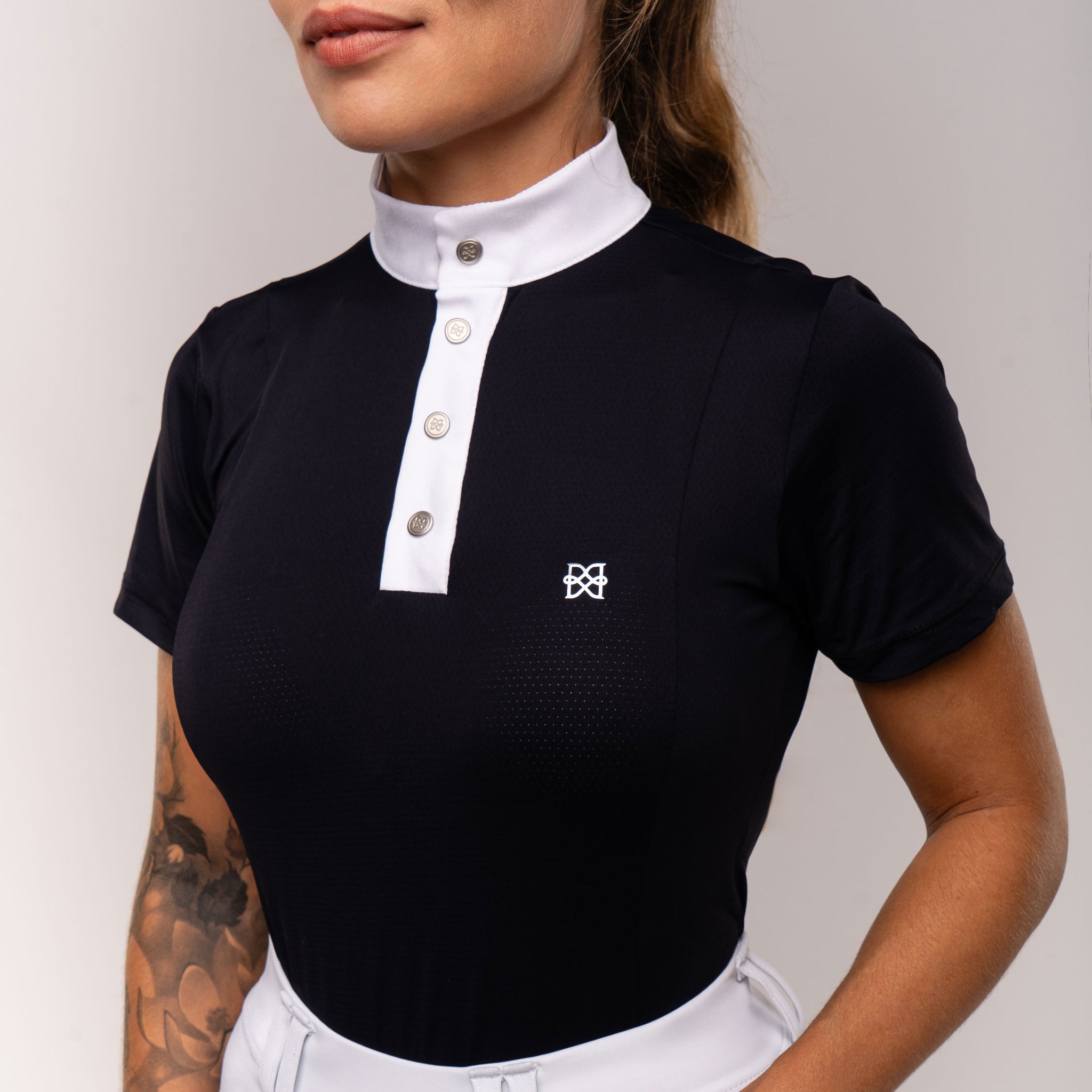 Camisa Prova Hipismo Air Preta