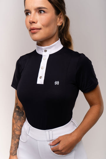 Camisa Prova Hipismo Air Preta