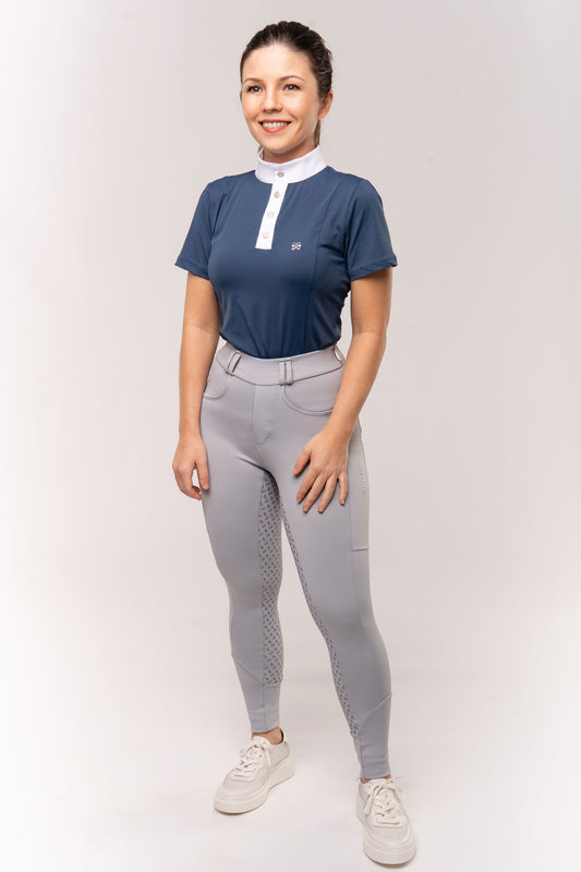 Culote Modelador Legging Névoa - preto por dentro