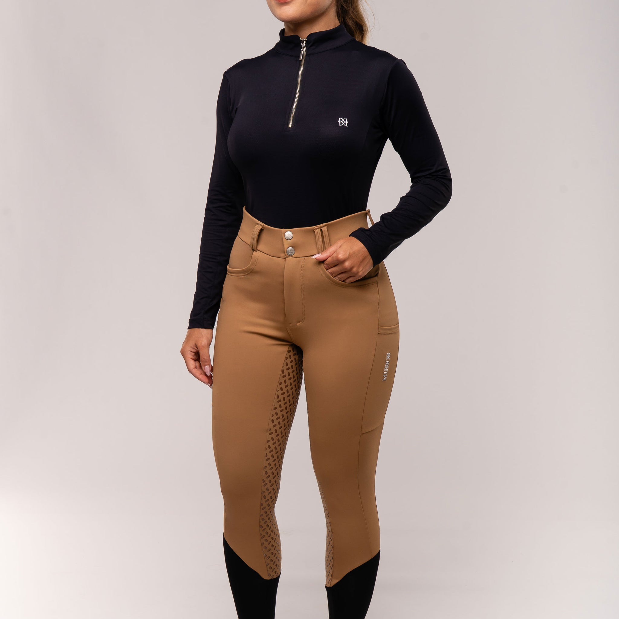 Culote Ultra Modelador Caramelo clássico - preto por dentro