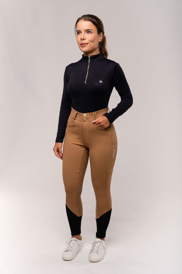Culote Ultra Modelador Caramelo clássico - preto por dentro