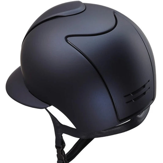 CAPACETE KEP ITALIA CROMO 2.0 AZUL FOSCO COM CRISTAL ABA GRANDE