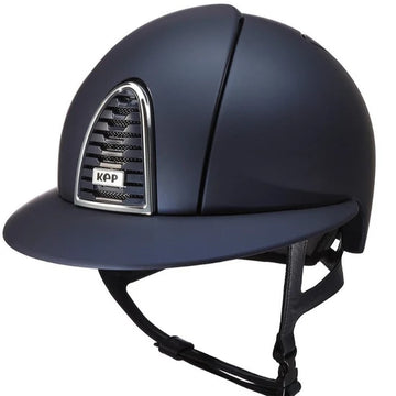 CAPACETE KEP ITALIA CROMO 2.0 AZUL FOSCO COM CRISTAL ABA GRANDE